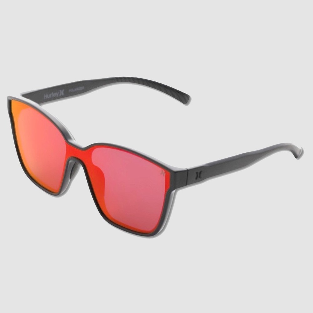 Hurley Shield Polarized Sunglasses NEW Multicolor Mirror - #49492-SUN4